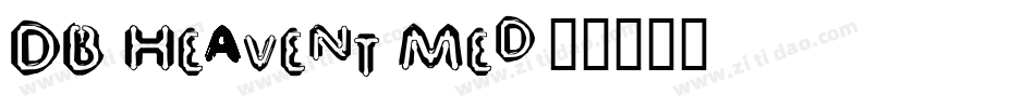 DB Heavent Med字体转换
